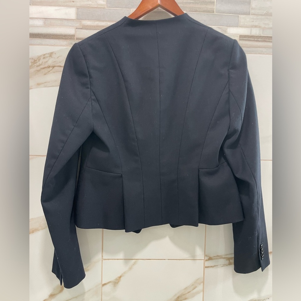 Ann Taylor Navy Women's Blazer - Picture 6 of 15